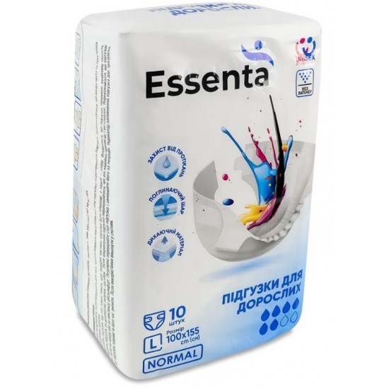 Essenta підгузки для дорослих розмір L (10шт.) Normal