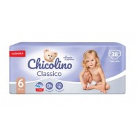 Підгузки Chicolino №6 38шт. (+16кг) Jumbo Підгузки Chicolino №6 38шт. (+16кг) Jumbo