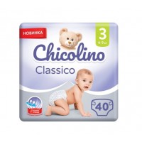 Підгузки Chicolino №3 40шт. (4-9кг) Medium Підгузки Chicolino №3 40шт. (4-9кг) Medium