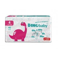 Підгузки Dino Baby №4 40шт. (7-14кг) Підгузки Dino Baby №4 40шт. (7-14кг)