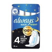 Гігієнічні прокладки Always Classic Night Maxi 6 шт