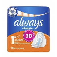 Гігієнічні прокладки Always Classic Normal 10 шт Гігієнічні прокладки Always Classic Normal 10 шт