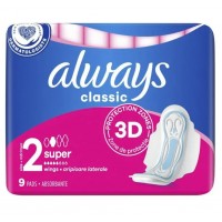 Гігієнічні прокладки Always Classic Super 9 шт Гігієнічні прокладки Always Classic Super 9 шт