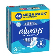 Гігієнічні прокладки Always Ultra Night Mega 40 шт
