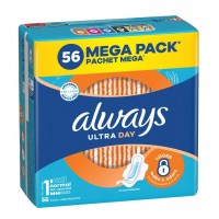 Гігієнічні прокладки Always Ultra Normal Mega 56 шт Гігієнічні прокладки Always Ultra Normal Mega 56 шт