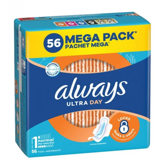 Гігієнічні прокладки Always Ultra Normal Mega 56 шт