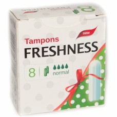 Тампони Freshness Normal 4к. (8шт.)