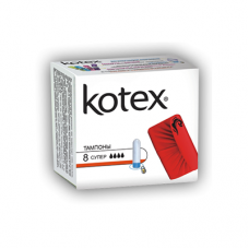 Тампони Котекс Super 4к. (8шт.) Тампони Котекс Super 4к. (8шт.)