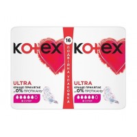 Котекс Дуо Ultra Dry Super 5к. (16шт.)