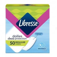 Прокладки щоденні гігієнічні Libresse Classic Regular, 50 шт