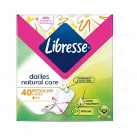 Гігієнічні прокладки щоденні Libresse Natural 40шт. Regular