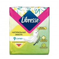 Гігієнічні прокладки Libresse Natural 9шт. Super
