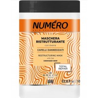 Маска для волосся відновлювальна з витяжкою вівса Numero Total Repair Mask 1л Маска для волосся відновлювальна з витяжкою вівса Numero Total Repair Mask 1л
