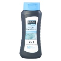 Cool Men Гель-шампунь 2в1 Ultrasensitive 400 мл