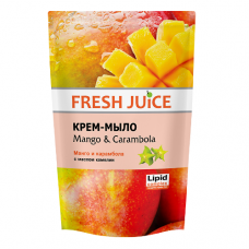 Fresh Juice рідке крем-мило дой-пак Mango & Carambola 460мл
