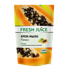 Fresh Juice рідке крем-мило дой-пак Papaya 460мл