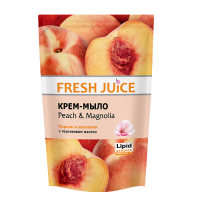 Fresh Juice рідке крем-мило дой-пак Peach & Magnolia 460мл Fresh Juice рідке крем-мило дой-пак Peach & Magnolia 460мл