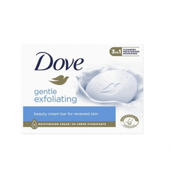 Dove крем-мило 90гр. Ніжний пілінг Dove крем-мило 90гр. Ніжний пілінг