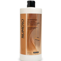 Шампунь для волосся поживний на основі масла каріте Brelil Numero Deep Nutritive Treatment Shampoo 1л