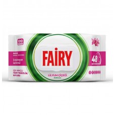 Універсальні вологі серветки для прибирання Fairy Лілія, 100 шт