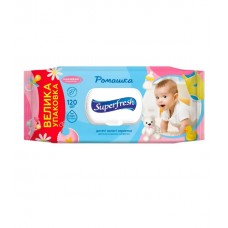 Superfresh вологі серветки 120шт. Super Baby (Клапан) Superfresh вологі серветки 120шт. Super Baby (Клапан)