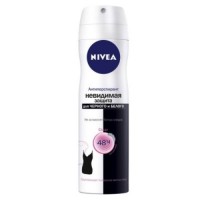 Nivea спрей дезодорант – антиперспірант Невидимий захист для чорного і білого Клеар 150мл