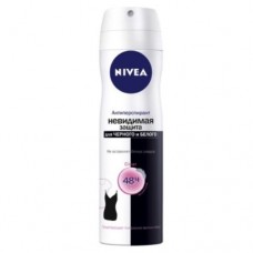 Nivea спрей дезодорант – антиперспірант Невидимий захист для чорного і білого Клеар 150мл