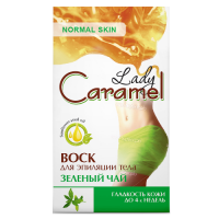 Caramel Віск для депіляції тіла зелений чай