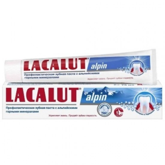 Lacalut зубна паста Alpin 75ml