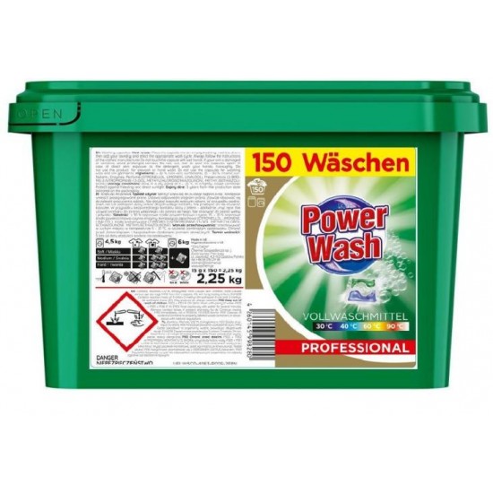 Power Wash Капсули для універсального прання 150шт. Power Wash Капсули для універсального прання 150шт.