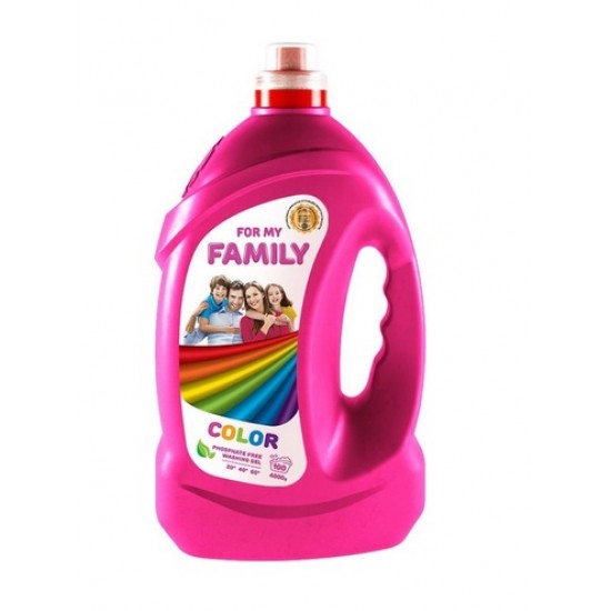 Гель для прання Family для кольорових речей 4л.