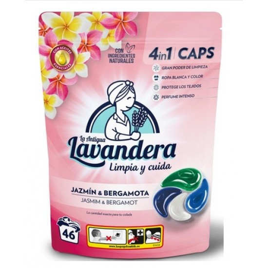 Капсули для прання Lavandera Жасмин та бергамот, 46 шт