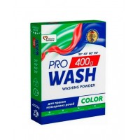 PRO WASH пральний порошок Color 400г. PRO WASH пральний порошок Color 400г.