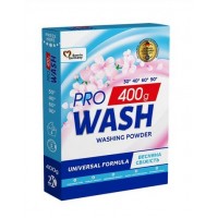 PRO WASH пральний порошок Весняна свіжість Universal 400г. PRO WASH пральний порошок Весняна свіжість Universal 400г.