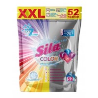Капсули для прання Sila Color для кольорових речей, 52 шт Капсули для прання Sila Color для кольорових речей, 52 шт