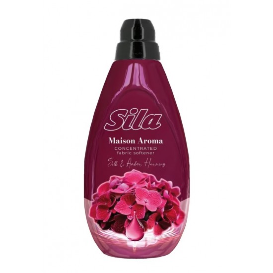 Ополіскувач-кондиціонер для білизни Sila Maison Aroma Silk & Amber Harmony, 800 мл
