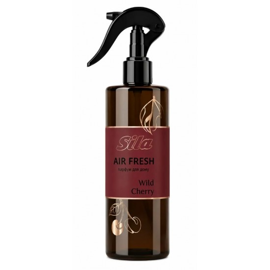 Парфумований спрей для приміщення Sila Air Fresh Wild Cherry, 400 мл Парфумований спрей для приміщення Sila Air Fresh Wild Cherry, 400 мл