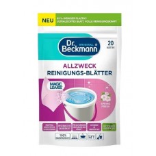 Серветки для прання Dr. Beckmann Magic Leaves Pink 20 шт водорозчинні